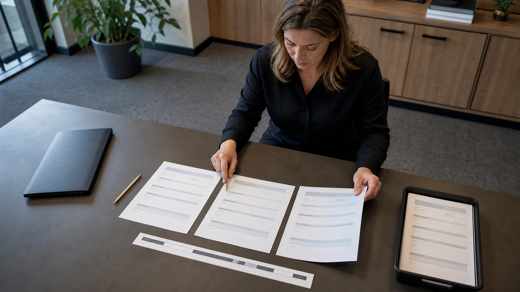 A procurement comparison showing matched methods and configurations while unmatched claims remain pending