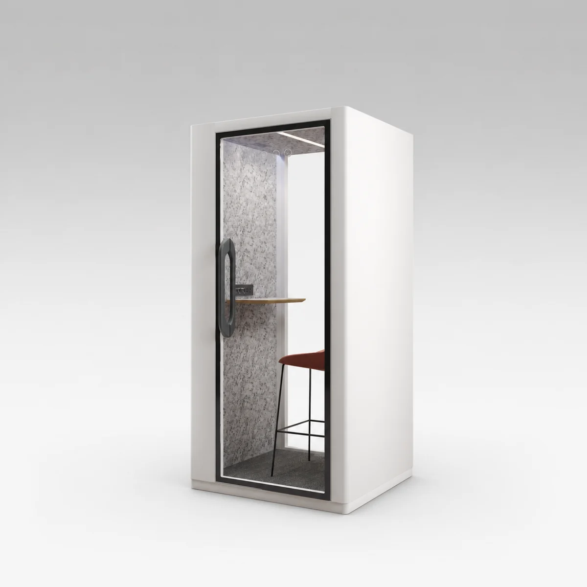 M1 Call Core acoustic pod, angle view 02