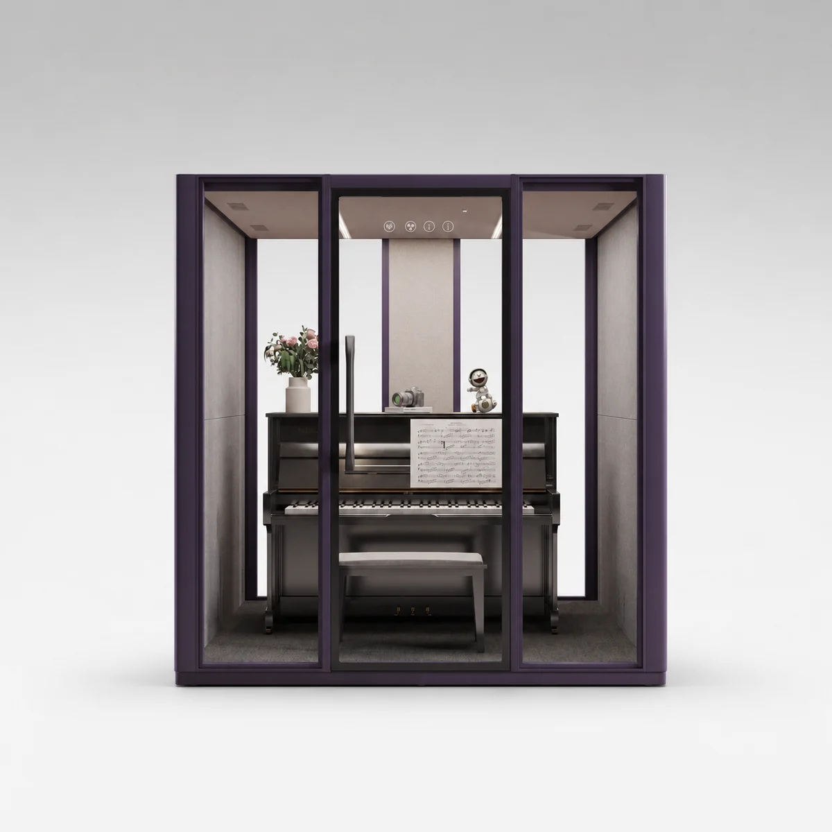 M4 Core acoustic pod, front view 01
