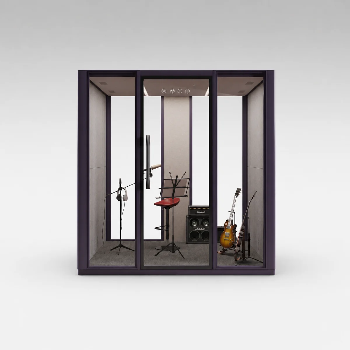 M4 Core acoustic pod, front view 02