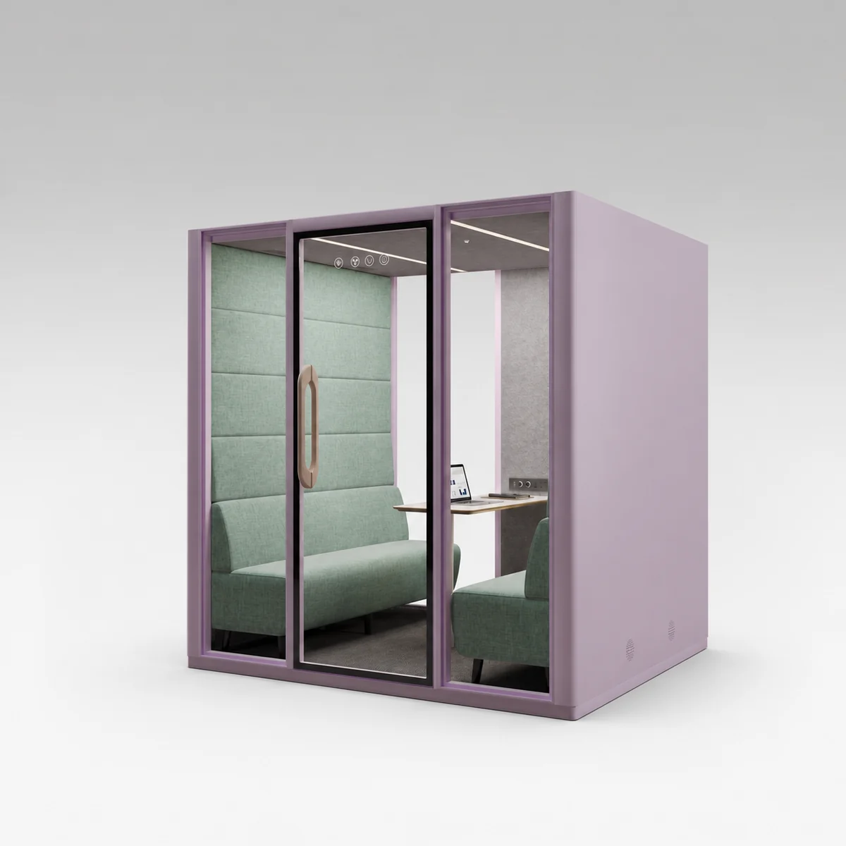 M6 Core acoustic pod, angle view 01