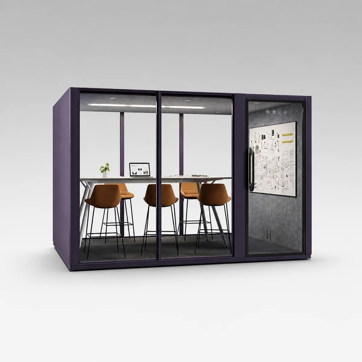 M8 Core acoustic pod, angle view 01
