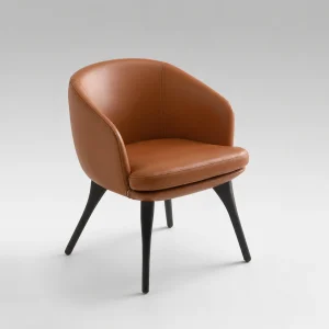 MOVUSH LC25-02 brown lounge chair