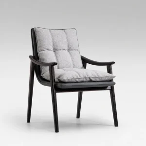 MOVUSH M23-03 Nordic solid wood lounge chair