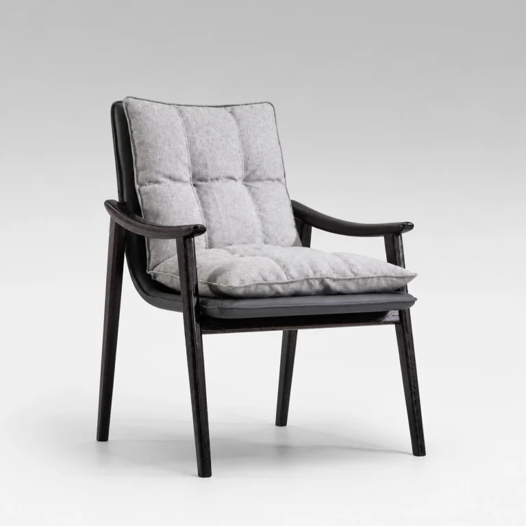 MOVUSH M23-03 Nordic solid wood lounge chair