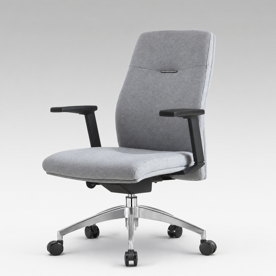 MOVUSH CH23-16 visitor chair side view