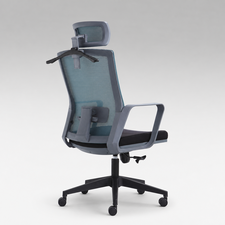 MOVUSH CH24-04 Mesh Chair rear view