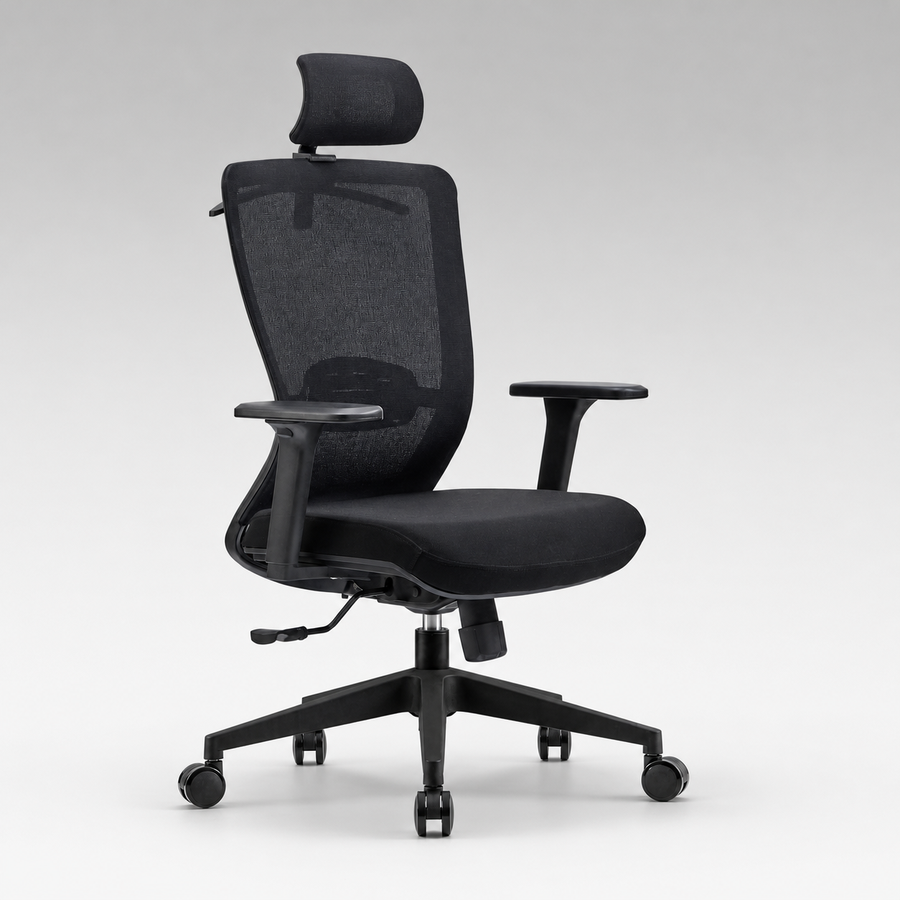 MOVUSH CH24-37 Mesh Chair alternate front view