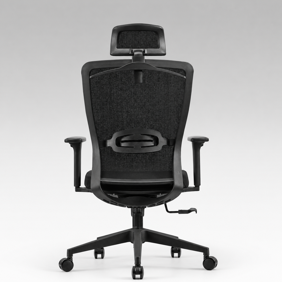 MOVUSH CH24-37 Mesh Chair alternate rear view