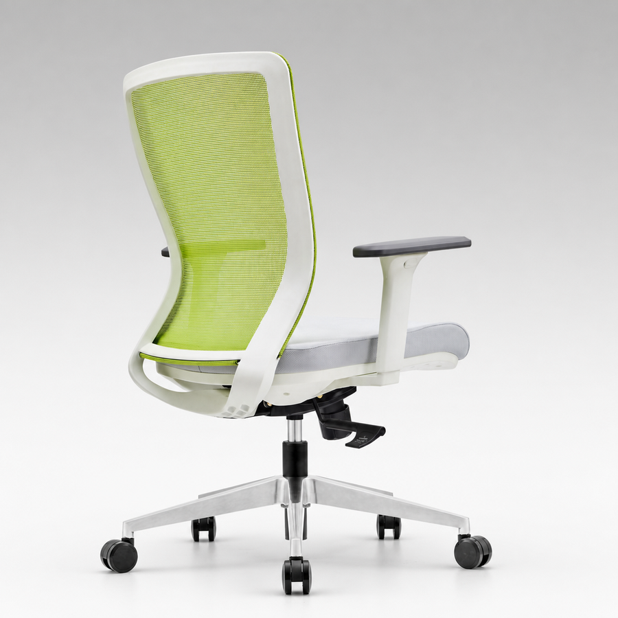 MOVUSH CH24-37 mid back mesh chair rear view